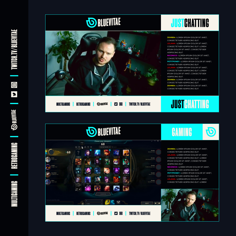 bluevitae overlays twitch design